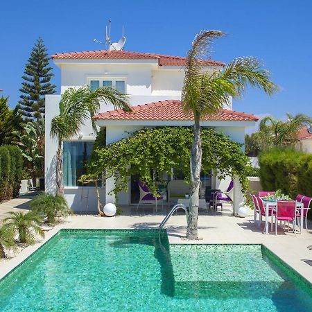 Ayia Thekla Seafront Villa Lavender Ayia Napa Exterior foto