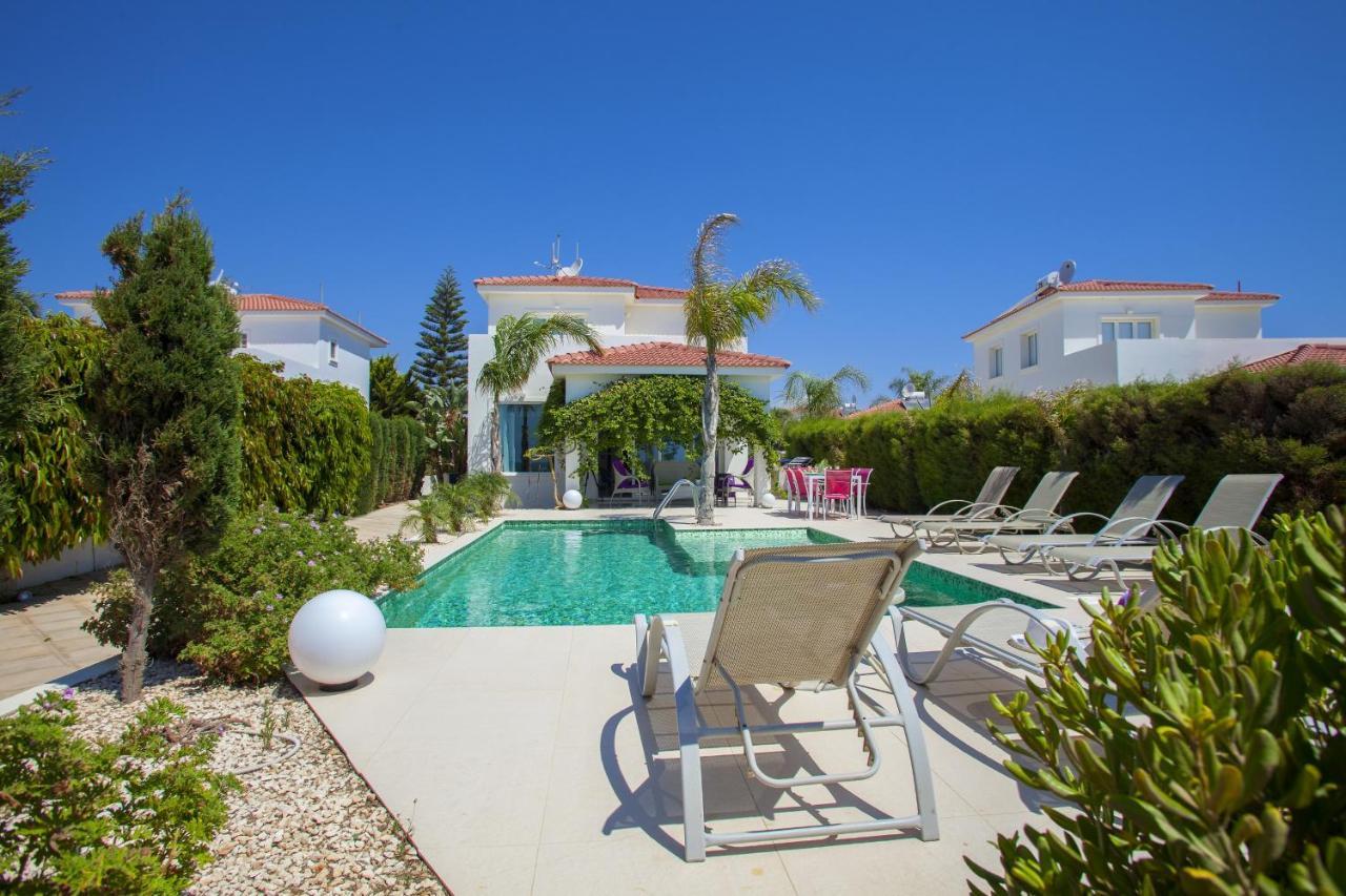 Ayia Thekla Seafront Villa Lavender Ayia Napa Exterior foto